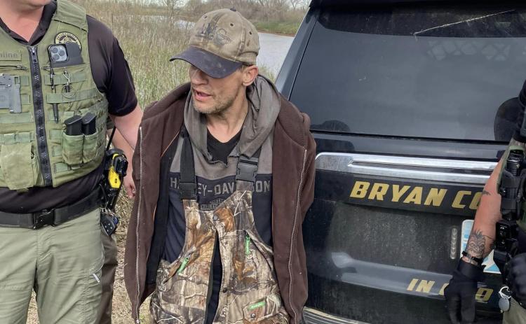 The Bryan County Sheriff’s Office arrested Robert Hardage for suspicion of pointing a firearm at drivers near Fort Washita. Photo by Bryan County Sheriff’s Office.